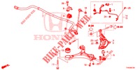 ARTICULACION DELANTERA  para Honda CIVIC 1.4 ELEGANCE 5 Puertas 6 velocidades manual 2015