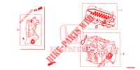 EQUIPO DE EMPACADURA/ ENS. DE TRANSMISION (1.4L) para Honda CIVIC 1.4 ELEGANCE 5 Puertas 6 velocidades manual 2015