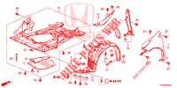 GUARDABARROS DELANTERO  para Honda CIVIC 1.4 ELEGANCE 5 Puertas 6 velocidades manual 2015