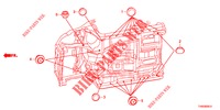 ANILLO (INFERIEUR) para Honda CIVIC 1.4 S 5 Puertas 6 velocidades manual 2015