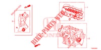 EQUIPO DE EMPACADURA/ ENS. DE TRANSMISION (1.4L) para Honda CIVIC 1.4 S 5 Puertas 6 velocidades manual 2015
