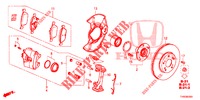 FRENO DELANTERO  para Honda CIVIC 1.4 S 5 Puertas 6 velocidades manual 2015