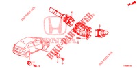 INTERRUPTOR COMBINACION  para Honda CIVIC 1.4 S 5 Puertas 6 velocidades manual 2015