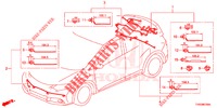 CONJUNTO DE ALAMBRES (5) para Honda CIVIC DIESEL 1.6 EXECUTIVE EURO 6 5 Puertas 6 velocidades manual 2015