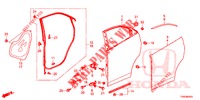 PANELES DE PUERTA TRAS.(4D)  para Honda CIVIC DIESEL 1.6 EXECUTIVE EURO 6 5 Puertas 6 velocidades manual 2015