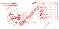CONECTOR ELECTRICO (ARRIERE) para Honda CIVIC 1.8 COMFORT 5 Puertas 6 velocidades manual 2015