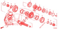 CONTRA EJE  para Honda CIVIC 1.8 COMFORT 5 Puertas 6 velocidades manual 2015