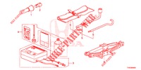 HERRAMIENTAS/GATO  para Honda CIVIC 1.8 COMFORT 5 Puertas 6 velocidades manual 2015