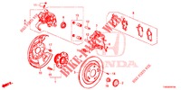 TAMBOR DE FRENO TRASERO  para Honda CIVIC 1.8 COMFORT 5 Puertas 6 velocidades manual 2015