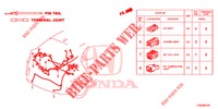 CONECTOR ELECTRICO (ARRIERE) para Honda CIVIC 1.8 COMFORT 5 Puertas 5 velocidades automática 2015