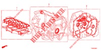 EQUIPO DE EMPACADURA/ ENS. DE TRANSMISION (1.8L) para Honda CIVIC 1.8 LIFESTYLE 5 Puertas 6 velocidades manual 2015