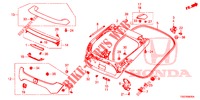 PANEL DE PUERTA TRASERA(2D)  para Honda CIVIC  1.0 MID BLACK EDITION 5 Puertas 6 velocidades manual 2018