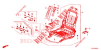 ASIENTO DEL. (D.) (SIEGE REGLAGE MANUEL) (1) para Honda CIVIC 1.5 PRESTIGE 5 Puertas 6 velocidades manual 2018