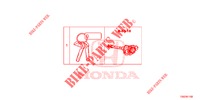 CILINDRO DE CHAVETA (INTELLIGENT) para Honda CIVIC 1.5 SPORT NAVI 5 Puertas 6 velocidades manual 2018