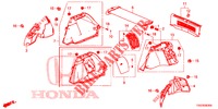 RECUBR. LADO PORTAEQU.  para Honda CIVIC 1.5 SPORT NAVI 5 Puertas 6 velocidades manual 2018