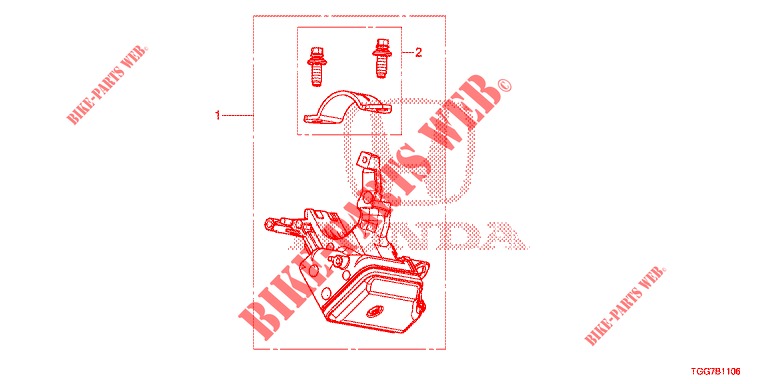 COMPONENTES CILINDRO LLAVE (INTELLIGENT) para Honda CIVIC 1.5 SPORT NAVI 5 Puertas 6 velocidades manual 2018