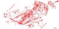ALFOMBRA DE PISO/AISLADOR  para Honda CIVIC DIESEL 2.2 EXCLUSIVE 5 Puertas 6 velocidades manual 2013
