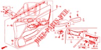 RECUBRIMIENTO DE PUERTA (LH) para Honda CIVIC DIESEL 2.2 EXCLUSIVE 5 Puertas 6 velocidades manual 2013