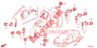 SENSOR DE ESTACIONAMIENTO  para Honda CIVIC DIESEL 2.2 EXCLUSIVE 5 Puertas 6 velocidades manual 2013