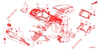 GUARNICION DE INSTRUMENTO (COTE DE CONDUCTEUR) (LH) para Honda CIVIC DIESEL 1.6 ENTRY 5 Puertas 9 velocidades automática 2018