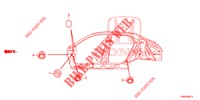 ANILLO (LATERAL) para Honda CIVIC DIESEL 1.6 MID 5 Puertas 6 velocidades manual 2018