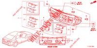 CONTROL DE CALEFACTOR  para Honda ACCORD DIESEL 2.2 S 4 Puertas 6 velocidades manual 2013