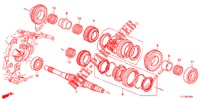 EJE PRINCIPAL (DIESEL) para Honda ACCORD DIESEL 2.2 S 4 Puertas 6 velocidades manual 2013