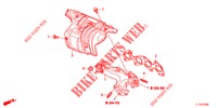 MULTIPLE DE ESCAPE (DIESEL) para Honda ACCORD DIESEL 2.2 S 4 Puertas 6 velocidades manual 2013