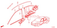 PARRILLA DELANTERA/MOLDURA  para Honda ACCORD 2.0 S 4 Puertas 6 velocidades manual 2014