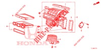 SOPLADOR DE CALEFACTOR (RH) para Honda ACCORD 2.0 S 4 Puertas 6 velocidades manual 2014
