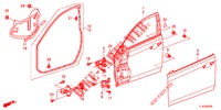 PANELES DE PUERTA DEL.(2D)  para Honda ACCORD TOURER 2.4 EXECUTIVE 5 Puertas 6 velocidades manual 2013