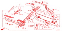 RECUBRIMIENTO PUERTA TR./ RECUBRIMIENTO DE PANEL(2D)  para Honda ACCORD TOURER 2.4 EXECUTIVE 5 Puertas 6 velocidades manual 2013