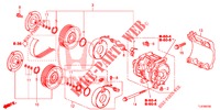 ACONDICIONADOR DE AIRE (COMPRESSEUR) (DIESEL) para Honda ACCORD TOURER DIESEL 2.2 S 5 Puertas 6 velocidades manual 2015