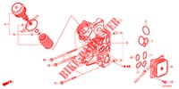 CAJA FILTRO ACEITE (DIESEL) para Honda ACCORD TOURER DIESEL 2.2 S 5 Puertas 6 velocidades manual 2015