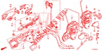 CERRADURAS DE PUERTA DEL./MANIJA EXTERIOR  para Honda ACCORD TOURER DIESEL 2.2 S 5 Puertas 6 velocidades manual 2015