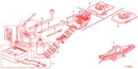 HERRAMIENTAS/GATO  para Honda ACCORD TOURER DIESEL 2.2 S 5 Puertas 6 velocidades manual 2015