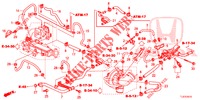 MANGUERA DE AGUA/CONDUCTO DE CALEFACTOR (DIESEL) para Honda ACCORD TOURER DIESEL 2.2 S 5 Puertas 6 velocidades manual 2015