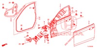 PANELES DE PUERTA DEL.(2D)  para Honda ACCORD TOURER DIESEL 2.2 S 5 Puertas 6 velocidades manual 2015