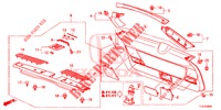 RECUBRIMIENTO PUERTA TR./ RECUBRIMIENTO DE PANEL(2D)  para Honda ACCORD TOURER DIESEL 2.2 S 5 Puertas 6 velocidades manual 2015