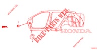 ANILLO (LATERAL) para Honda ACCORD TOURER DIESEL 2.2 S 5 Puertas 5 velocidades automática 2015