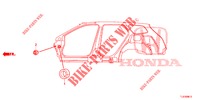 ANILLO (LATERAL) para Honda ACCORD TOURER DIESEL 2.2 SH 5 Puertas 6 velocidades manual 2015