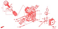 CAJA FILTRO ACEITE (DIESEL) para Honda ACCORD TOURER DIESEL 2.2 SH 5 Puertas 6 velocidades manual 2015