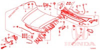 CAPO (RH) para Honda ACCORD TOURER DIESEL 2.2 SH 5 Puertas 6 velocidades manual 2015