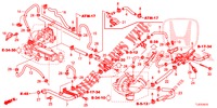 MANGUERA DE AGUA/CONDUCTO DE CALEFACTOR (DIESEL) para Honda ACCORD TOURER DIESEL 2.2 SH 5 Puertas 6 velocidades manual 2015