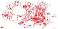 ASIENTO DEL. (G.) (SIEGE REGLAGE MANUEL) para Honda CIVIC DIESEL 1.6 S 5 Puertas 6 velocidades manual 2013