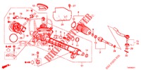 CAJA DE ENGRANAJE DE P.S. (EPS) (RH) para Honda CIVIC DIESEL 1.6 S 5 Puertas 6 velocidades manual 2013
