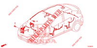 CONJUNTO DE ALAMBRES (4) (RH) para Honda CIVIC DIESEL 1.6 S 5 Puertas 6 velocidades manual 2013