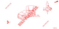 ANTENA GPS / CAMARA VISTA TRASERA para Honda CIVIC 1.8 ES 5 Puertas 5 velocidades automática 2015
