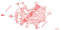 ANILLO (INFERIEUR) para Honda CIVIC 1.8 EX 5 Puertas 5 velocidades automática 2015