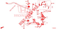 ARTICULACION DELANTERA  para Honda CIVIC 1.8 EX 5 Puertas 5 velocidades automática 2015